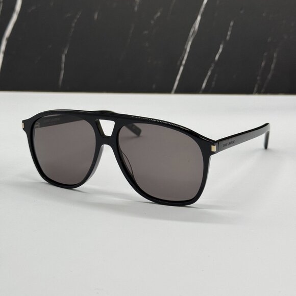 NEW SL596 DUNE 001 SAINT LAURENT BLACK WOMEN SUNGLASSES - Picture 3 of 13
